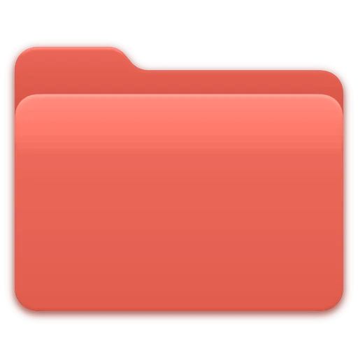 Coral folder